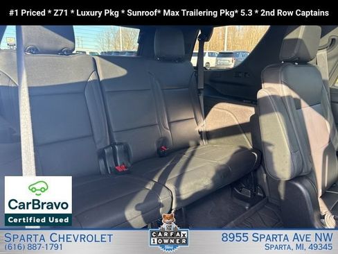 Certified 2024 Chevrolet Tahoe Z71 w/ Luxury Package AWD/4WD image 25