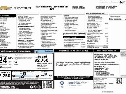 New 2026 Chevrolet Silverado 1500 RST w/ Convenience Package II