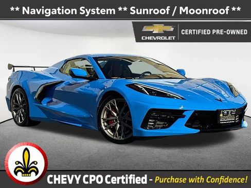 Certified 2023 Chevrolet Corvette Stingray Premium Conv w/ Battery Protection Package image 1