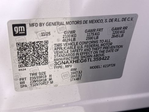 New 2026 Chevrolet Equinox LT w/ Convenience Package II image 69