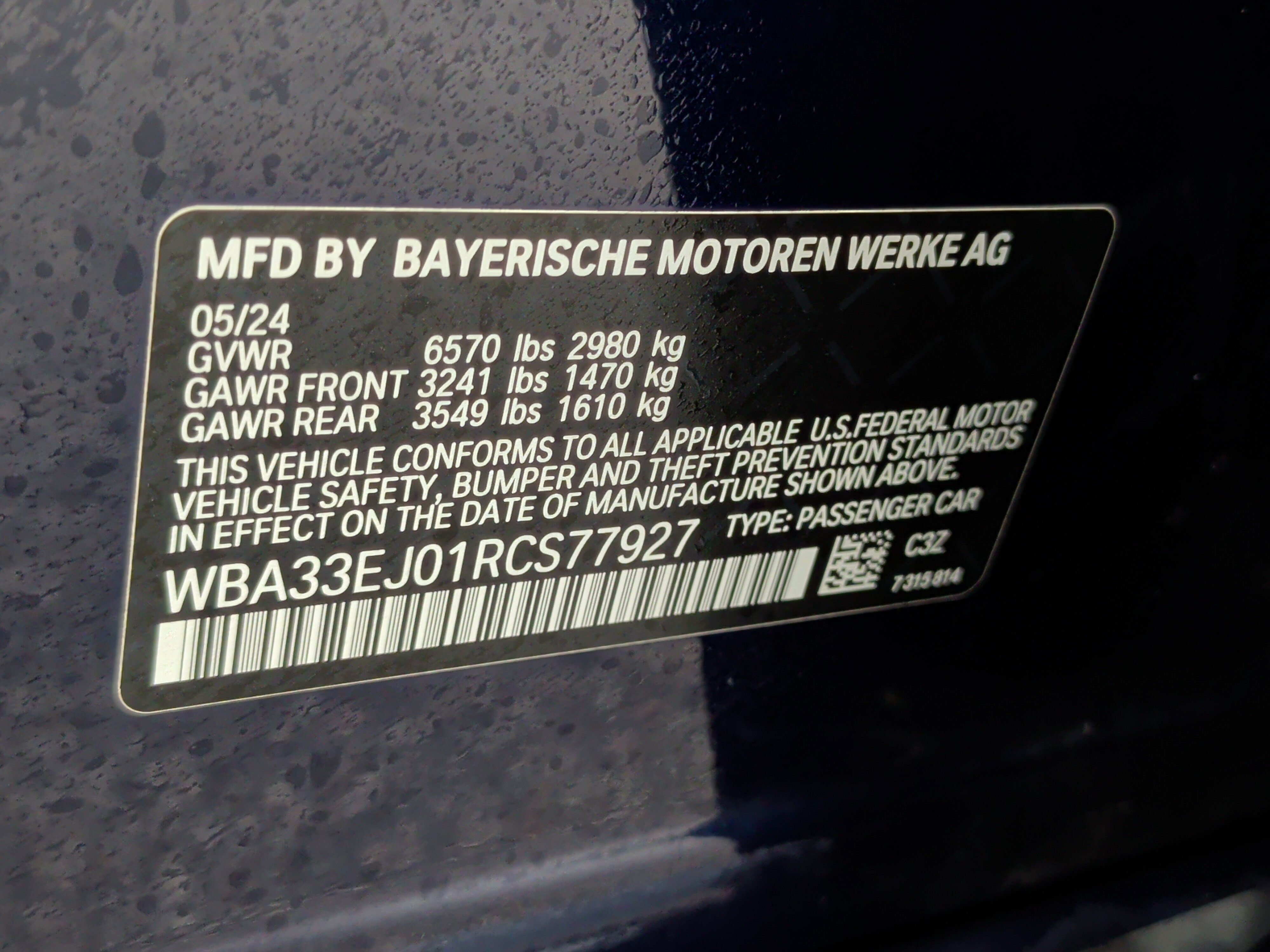 Certified 2024 BMW 760i xDrive w/ Executive Package AWD/4WD image 42