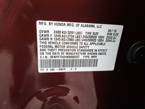 Used 2019 Honda Passport Sport image 31