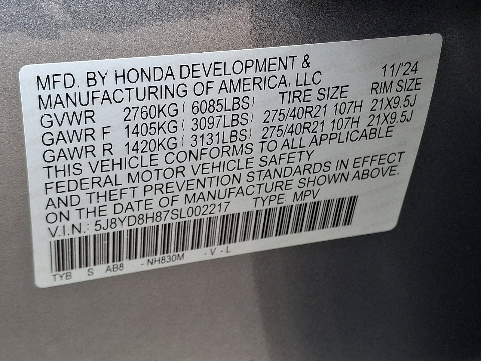 Certified 2025 Acura MDX Type S w/ Advance Package AWD/4WD image 28