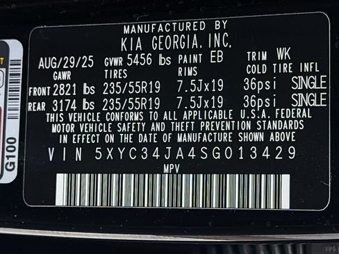 Used 2025 Kia EV6 Light w/ Light LR Technology Package RWD image 30