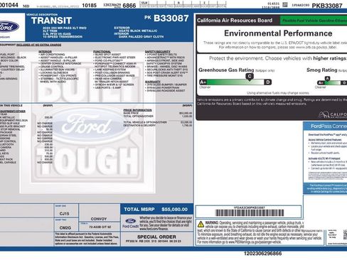 Certified 2023 Ford Transit 350 XLT RWD image 22