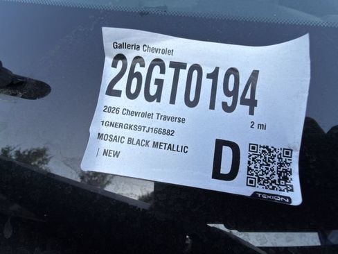 New 2026 Chevrolet Traverse LT FWD image 21