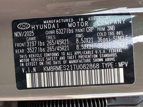 New 2026 Hyundai Palisade Calligraphy AWD/4WD image 33