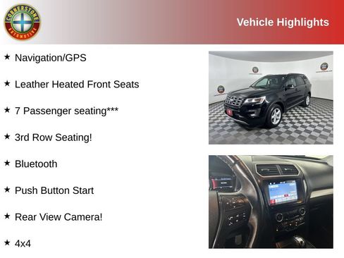 Used 2017 Ford Explorer XLT w/ Equipment Group 202A AWD/4WD image 2