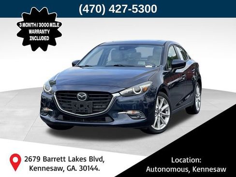 Used 2017 MAZDA MAZDA3 Grand Touring w/ Premium Equipment Package FWD image 1