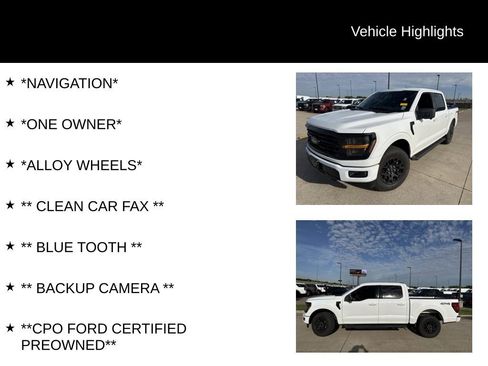 Used 2024 Ford F150 XLT w/ Tow/Haul Package AWD/4WD image 4