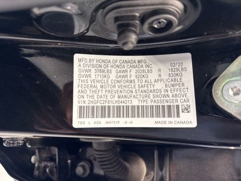 Used 2020 Honda Civic Sport image 21