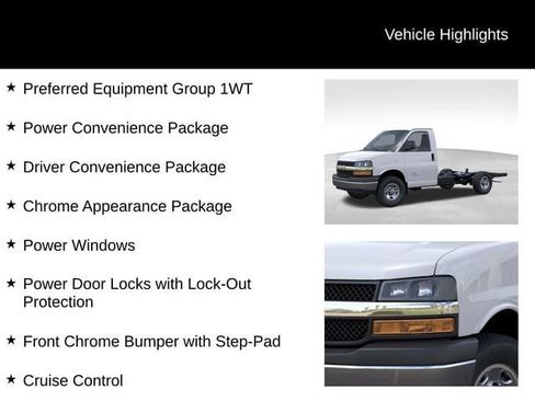 New 2026 Chevrolet Express 3500 w/ Power Convenience Package RWD image 17