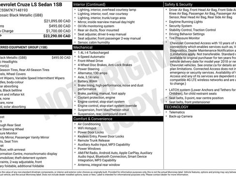 Used 2019 Chevrolet Cruze LS FWD image 6