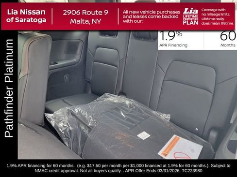New 2026 Nissan Pathfinder Platinum image 36