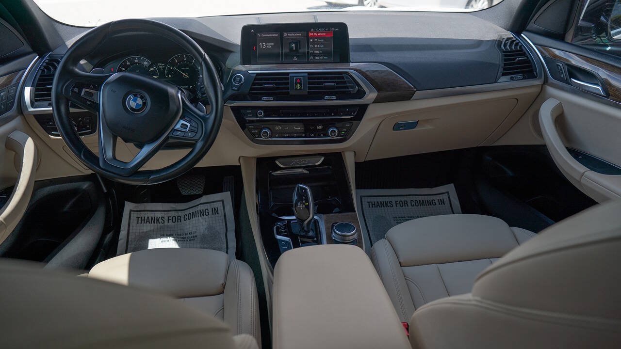 Used 2019 BMW X3 xDrive30i w/ Convenience Package AWD/4WD image 9