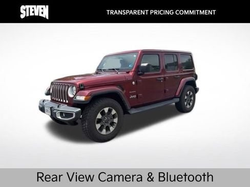 Used 2021 Jeep Wrangler Unlimited Sahara AWD/4WD image 1