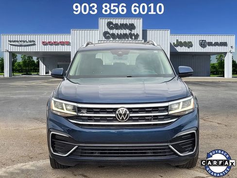 Used 2022 Volkswagen Atlas SEL R-Line image 2