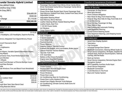 Certified 2023 Hyundai Sonata Limited FWD image 26