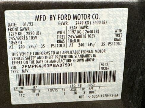 Certified 2023 Ford Edge SEL w/ Convenience Package image 23