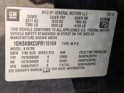 Used 2015 Chevrolet Tahoe LT w/ Luxury Package image 38