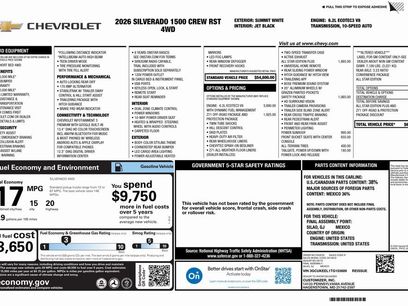 New 2026 Chevrolet Silverado 1500 RST