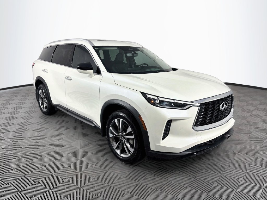 Used 2023 INFINITI QX60 Luxe w/ Cargo Package FWD image 1