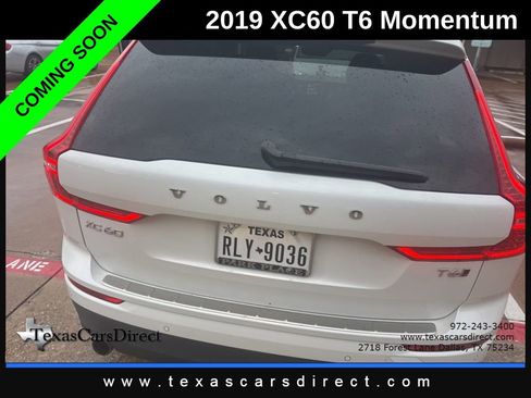 Used 2019 Volvo XC60 T6 Momentum w/ Advanced Package AWD/4WD image 6