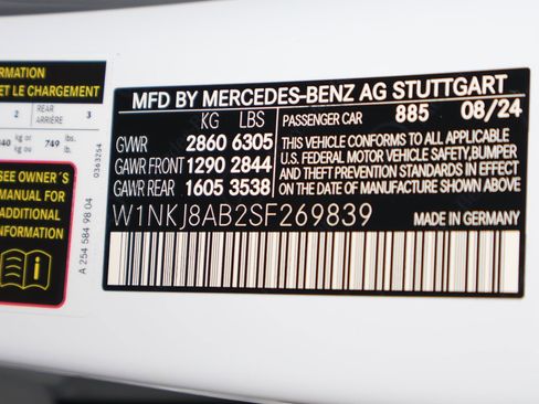 New 2025 Mercedes-Benz GLC 63 AMG S image 26