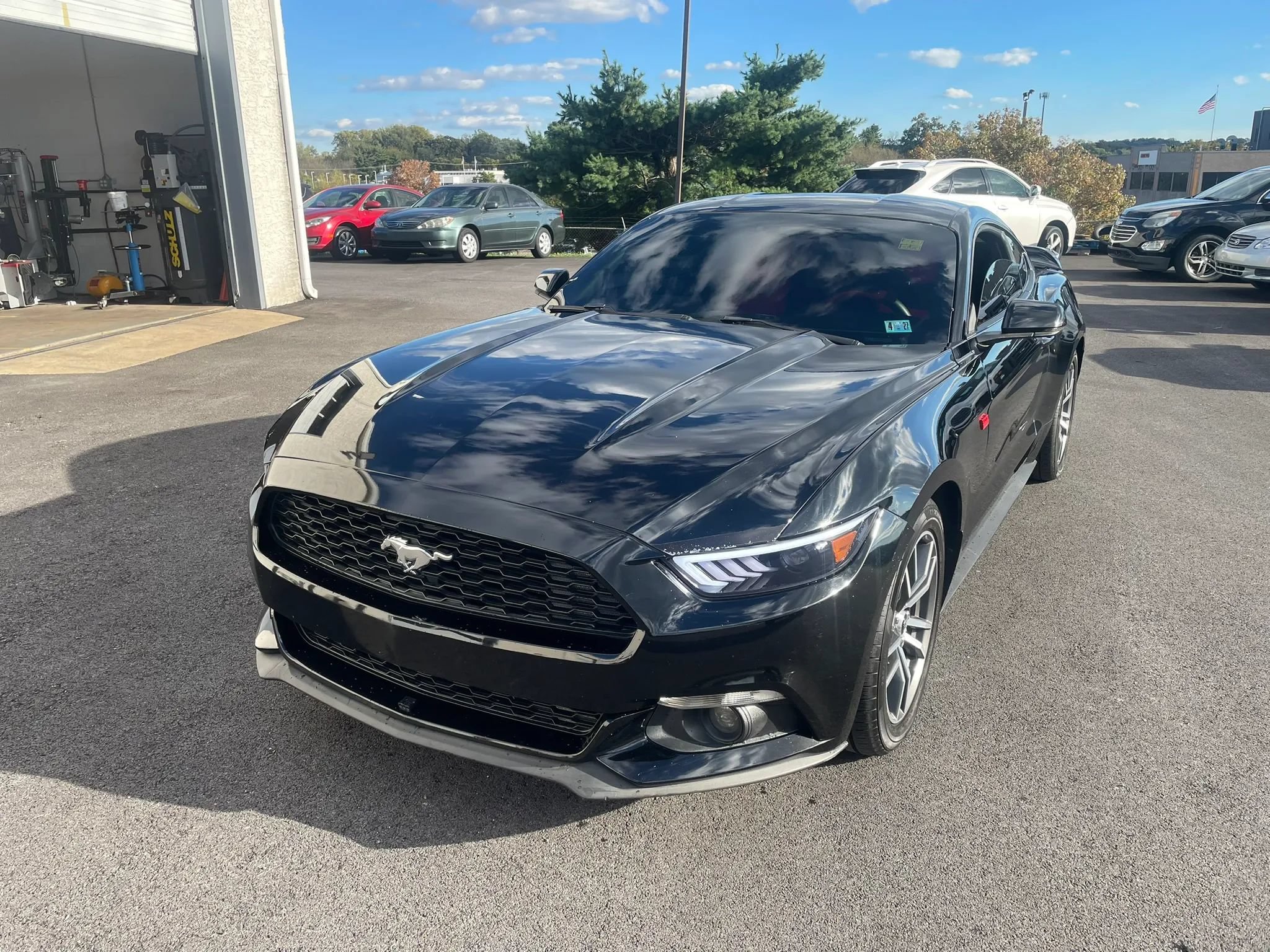 Used 2015 Ford Mustang Premium w/ Enhanced Security Package RWD image 3
