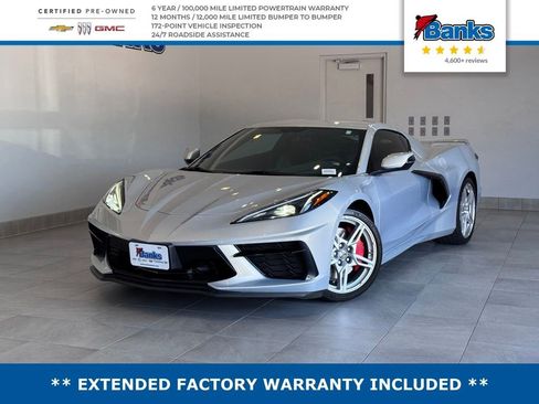 Certified 2021 Chevrolet Corvette Stingray Coupe w/ Z51 Performance Package RWD image 1