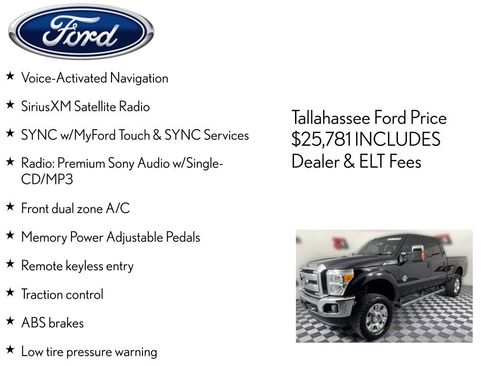 Used 2016 Ford F250 Lariat w/ Lariat Ultimate Package AWD/4WD image 7