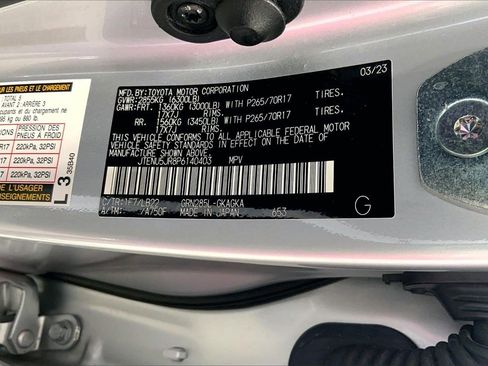 Used 2023 Toyota 4Runner SR5 Premium w/ Moonroof Package image 8