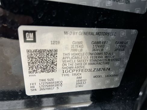 Used 2020 Chevrolet Silverado 1500 LT Trail Boss image 27