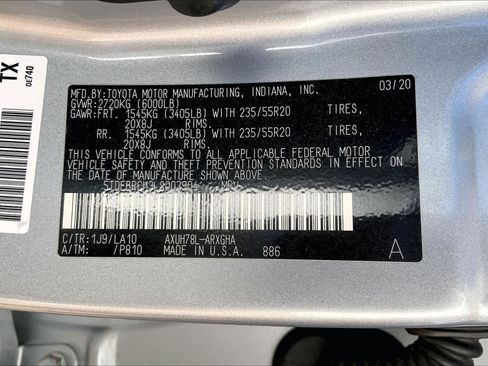 Used 2020 Toyota Highlander Platinum AWD/4WD image 91