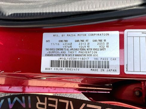 Used 2017 MAZDA MAZDA6 Touring FWD image 17