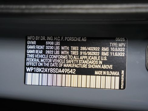 Used 2025 Porsche Cayenne Turbo GT AWD/4WD image 61