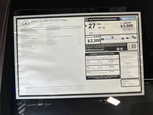 New 2026 Mercedes-Benz CLE 300 4MATIC Coupe image 41