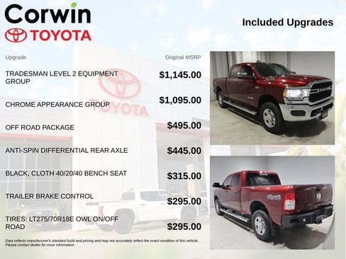 Used 2021 RAM 2500 Tradesman AWD/4WD image 4