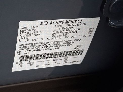 New 2026 Ford Explorer ST-Line w/ ST-Line Street Pack image 18