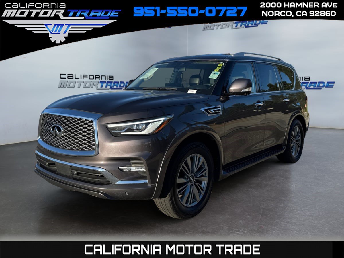 Used 2023 INFINITI QX80 Luxe w/ Cargo Package RWD image 1