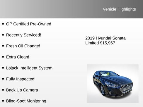 Used 2019 Hyundai Sonata Limited image 4