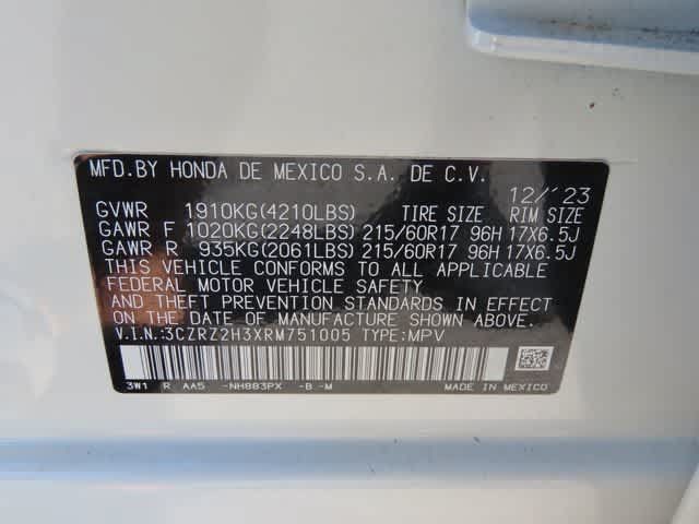 Certified 2024 Honda HR-V LX image 25