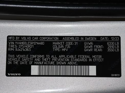 Used 2024 Volvo XC90 T8 Plus w/ Protection Package AWD/4WD image 46
