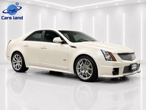 Used 2010 Cadillac CTS V w/ Wood Trim Package RWD image 2