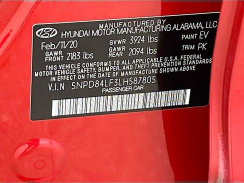 Used 2020 Hyundai Elantra SEL FWD image 30