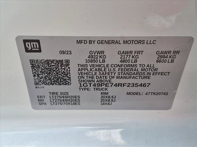 Used 2024 GMC Sierra 2500 AT4 AWD/4WD image 24