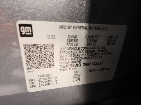 Used 2022 GMC Yukon XL Denali AWD/4WD image 34