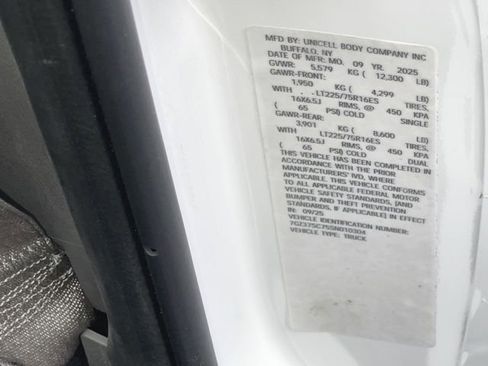 New 2025 GMC Savana 3500 w/ Power Convenience Package image 25