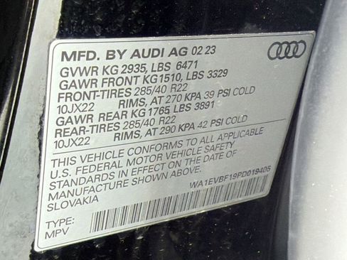 Used 2023 Audi Q8 Premium Plus w/ Premium Plus Package AWD/4WD image 19