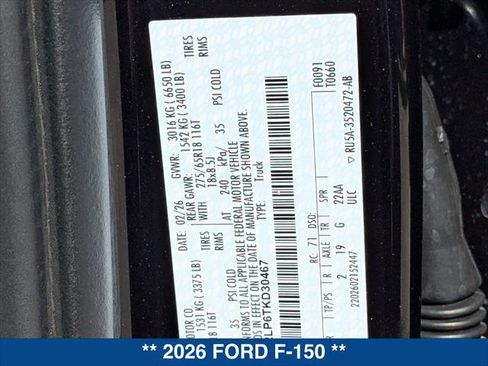 New 2026 Ford F150 STX image 21